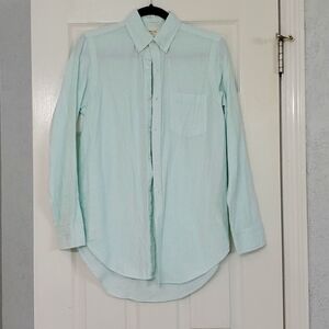 PINSTRIPE green shirt